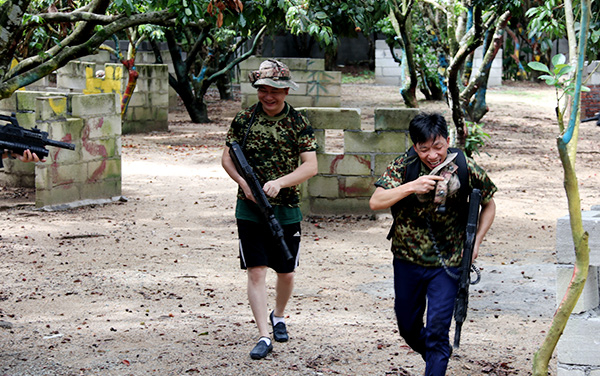 户外射击风采